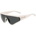 Lunettes sur Grenoble : Lunettes de soleil Chiara Ferragni CF 7021/S Lunettes de soleil, Blanc/Gris, 99 mm