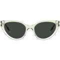 Lunettes sur Grenoble : Lunettes de soleil Moschino MOL064/S Lunettes de soleil, Vert/Vert, 53 mm