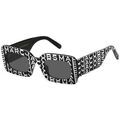 Lunettes sur Grenoble : Lunettes de soleil Marc Jacobs MARC 488/N/S Lunettes de soleil, Noir/Gris, 50 mm