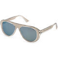 Lunettes sur Grenoble : Lunettes de soleil Lozza SL4255V PHILOSOPHY PIPER Lunettes de soleil, Palladium/Bleu,