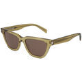 Lunettes sur Grenoble : Lunettes de soleil Saint Laurent SL 462 SULPICE Lunettes de soleil, Jaune/Rouge, 53 mm