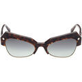 Lunettes sur Grenoble : Lunettes de soleil Dsquared DQ0367 Dalia Occhiali da sole, Havana/Vert, 52 mm
