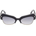 Lunettes sur Grenoble : Lunettes de soleil Dsquared DQ0367 Dalia Occhiali da sole, Noir/Fum&eacute;e, 52 mm Noir