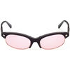 Lunettes de soleil Dsquared DQ0368 Freddy Occhiali da sole, Noir/Bordeaux, 51 mm
