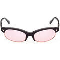 Lunettes sur Grenoble : Lunettes de soleil Dsquared DQ0368 Freddy Occhiali da sole, Noir/Bordeaux, 51 mm