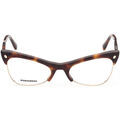 Lunettes sur Grenoble : Lunettes de soleil Dsquared DQ5332 Montature da vista, Havana, 52 mm