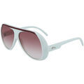 Lunettes sur Grenoble : Lunettes de soleil Longchamp LO664S 43468 Lunettes de soleil, Bleu clair/Bordeaux, 59 mm