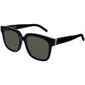 Lunettes sur Grenoble : Lunettes de soleil Saint Laurent SL M40/F Lunettes de soleil, Noir/Gris, 55 mm