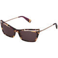 Lunettes de soleil Furla SFU348 Occhiali da sole, Havana/Marron, 57 mm Grenoble