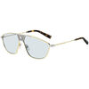 Lunettes de soleil Givenchy GV 7163/S Lunettes de soleil, Argent/Bleu clair, 62 mm Dor&eacute;