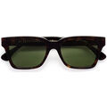 Lunettes sur Grenoble : Lunettes de soleil Retrosuperfuture 88U Lunettes de soleil, Havana/Vert, 52 mm