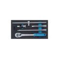 Outillage à main sur Annecy : Module &agrave; outils 1500 ct1-1993 t 5 pi&egrave;ces 1/3�module 1 pi&egrave;ce(s) module &agrave; outils 1500 ct1-1993 t 5 pi&egrave;ces 1/3�module - gedore