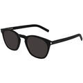 Lunettes sur Grenoble : Lunettes de soleil Saint Laurent SL 28 SLIM Lunettes de soleil, Noir/Noir, 49 mm