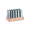 Outillage à main sur Annecy : Jeu de cales parall&egrave;les no. 6348p amf 1 pi&egrave;ce(s) jeu cales parall&egrave;les no. 6348p contenu 24 paires t125 - amf