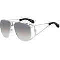 Lunettes sur Grenoble : Lunettes de soleil Givenchy GV 7129/S Lunettes de soleil, Palladium/Gris, 61 mm Argent&eacute;