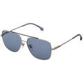 Lunettes sur Grenoble : Lunettes de soleil Lozza SL2337M MILANO 2 Lunettes de soleil, Argent/Bleu, 58 mm Argent&eacute;