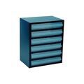 Outillage à main sur Annecy : Casier de rangement pour petites pi&egrave;ces raaco 1 pi&egrave;ce(s) casier rangement petites pi&egrave;ces l357xp255xh435mm 6 tiroirs - raaco