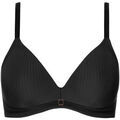 Triangles / Sans armatures Lisca Soutien-gorge d&eacute;collet&eacute; pr&eacute;form&eacute; sans armatures Laura Noir