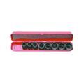 Outillage à main sur Annecy : Coffret 8 douilles &agrave; chocs 1/2" 13-24 mm 1 pi&egrave;ce(s) coffret 8 douilles &agrave; chocs 1/2" 13-24 mm - pts
