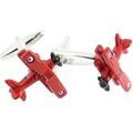 Boutons de manchette sur Grenoble : Boutons de manchettes Tony & Paul Boutons de manchette BARON ROUGE rouge et argent