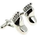 Boutons de manchettes Clj Charles Le Jeune Boutons de manchette Pied Gris argent Argent&eacute; Grenoble