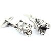 Boutons de manchettes Tony & Paul Boutons de manchette Hippopotame Gris acier
