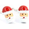 Boutons de manchettes Tony & Paul Boutons de manchette Papa No&euml;l Rouge et blanc Rouge