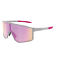 Lunettes sur Lyon 9e Arrondissement : Lunettes de Soleil C&eacute;b&eacute; Outflow Matt Light Grey - Vario Grey Rose Red Mirror Photochromic