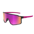 Lunettes sur Lyon 9e Arrondissement : Lunettes de Soleil C&eacute;b&eacute; Outflow Matt Black Pink - Rose Red Mirror