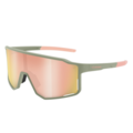 Lunettes sur Lyon 9e Arrondissement : Lunettes de Soleil C&eacute;b&eacute; Outflow Matt Light Green - Rose Pink Mirror