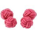 Boutons de manchettes Clj Charles Le Jeune Passementerie RONDO Rose Framboise Grenoble