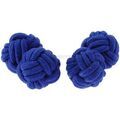 Boutons de manchettes Clj Charles Le Jeune Passementerie RONDO Bleu de France Grenoble
