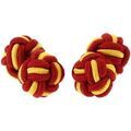 Boutons de manchette sur Grenoble : Boutons de manchettes Clj Charles Le Jeune Passementerie RONDO Rouge Espagne