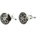 Boutons de manchette sur Grenoble : Boutons de manchettes Robert Charles Boutons de manchette Florence Noir intense