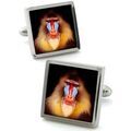 Boutons de manchettes Robert Charles Boutons de manchette Monkey Marron Grenoble
