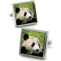 Boutons de manchettes Robert Charles Boutons de manchette Panda Vert Grenoble