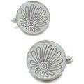 Boutons de manchettes Robert Charles Boutons de manchette Pasadena Beige ivoire Grenoble