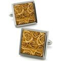 Boutons de manchettes Robert Charles Boutons de manchette Fleur de rose Or rose Grenoble