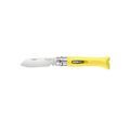 Couteau bricolage n�09 1 pi&egrave;ce(s) couteau bricolage n�09 - jaune - opinel