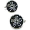 Boutons de manchettes Robert Charles Boutons de manchette Valentina Noir intense Grenoble