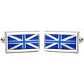 Boutons de manchettes Sonia Spencer Boutons de manchette Blue union jack Bleu Grenoble