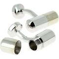 Boutons de manchette sur Grenoble : Boutons de manchettes Clj Charles Le Jeune Boutons de manchette pilule Gris argent Argent&eacute;