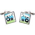 Boutons de manchettes Sonia Spencer Boutons de manchette Bleu Grenoble