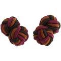 Boutons de manchettes Clj Charles Le Jeune Passementerie Dallas Marron Chocolat Grenoble