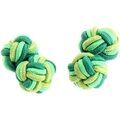 Boutons de manchettes Clj Charles Le Jeune Passementerie Kent Vert