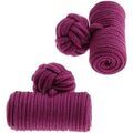 Boutons de manchette sur Grenoble : Boutons de manchettes Clj Charles Le Jeune Passementerie Cylindre rose cam&eacute;lia Rose