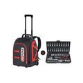 Outillage à main sur Annecy : Sac &agrave; dos rollbag + coffret de douilles 1/4'' 46 pi&egrave;ces 1 lot(s) sac &agrave; dos sac &agrave; dos rollbag + coffret de douilles 1/4'' 46 pi&egrave;ces 46 - ks tools