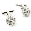 Boutons de manchette sur Grenoble : Boutons de manchettes Simon Carter Boutons de manchette Gris argent Argent&eacute;