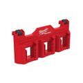 Outillage à main sur Annecy : Porte-batterie lat&eacute;ral m18 packout? 1 pi&egrave;ce(s) non packout? porte-batterie lat&eacute;ral m18 packout? &eacute;tag&egrave;re, porte-outils, accessoire - milwaukee