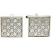 Boutons de manchettes Simon Carter Boutons de manchette Etoile Blanc